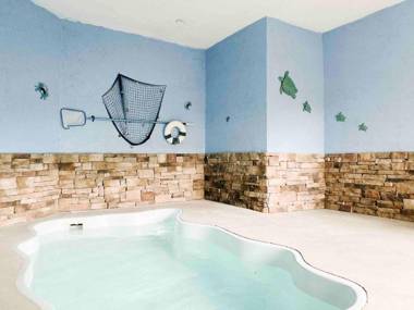 Splash of Moonshine -heated indoor pool hot tub arcade game room