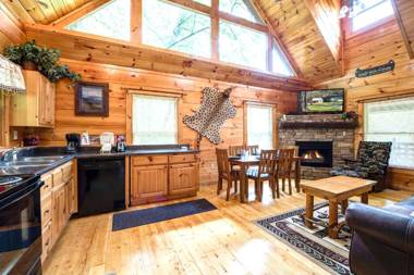 Cabin of Dreams 3 BR Water View WiFi Hot Tub Pool Table Sleep 8
