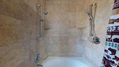 Wrap Around Deck Mustang Mesa Cabin