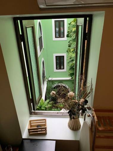 The Bambu Room at Casa of Essence located in heart of Old San Juan
