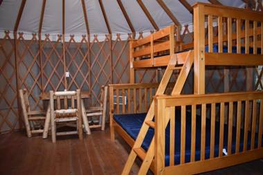 Tall Chief Camping Resort Yurt 5