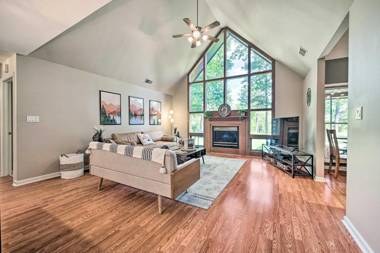 Chic Hedgesville Cabin with Golf Course Views!