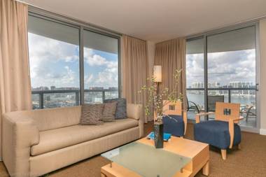Ocean View Sunny Isles 2 bedroom at Marenas 19th