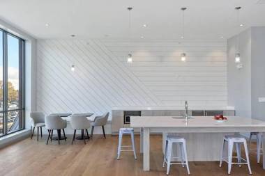 Luxury Apartment with Gym Steps From Commuter Rail #2009