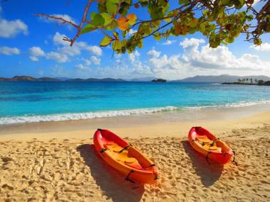 Luxury Beachfront Duplex Villa on Sapphire Beach IV