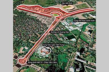 1 bedroom with twin bed in Vinhomes GreenBay Hanoi