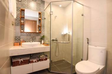 1 bedroom with twin bed in Vinhomes GreenBay Hanoi