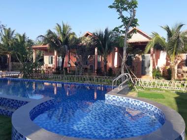 An An Boutique Bungalows Ong Lang with full private Kitchen