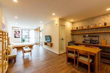 Orientally Modern Style Living Free Bike and Beach