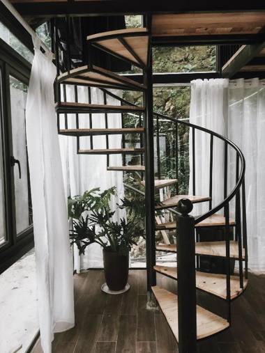 Bách Xanh House. Nhà ống khói