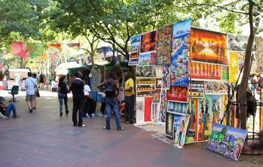 At St. George's Mall