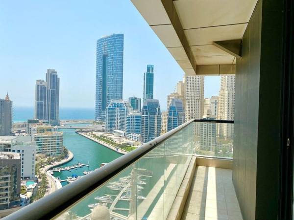 Fancy Panoramic Sea View Apt with Balcony