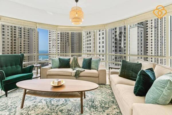 Keysplease 2 B/R Apt in the Heart of Marina Sahab Tower