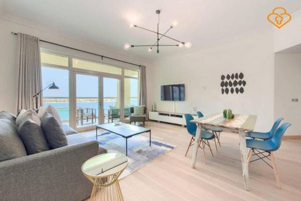 Keysplease Seaview 2 B/R With Beach access Palm Jumeirah