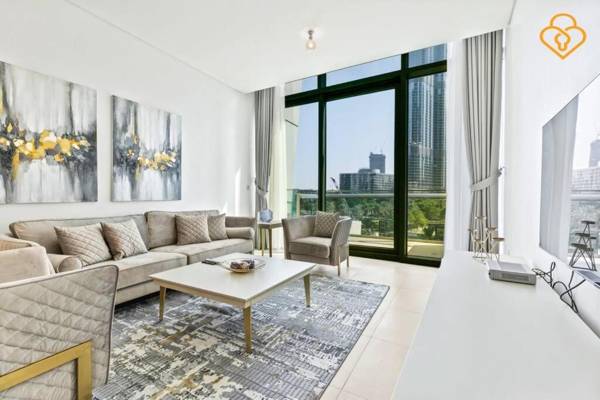 Keysplease Burj Khalifa View 2 BR Apt connected to Dubai Mall