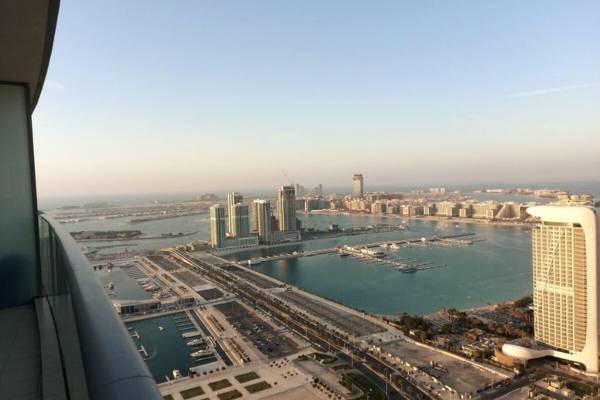 Exquisite 2 BR with stunning sea view Dubai marina
