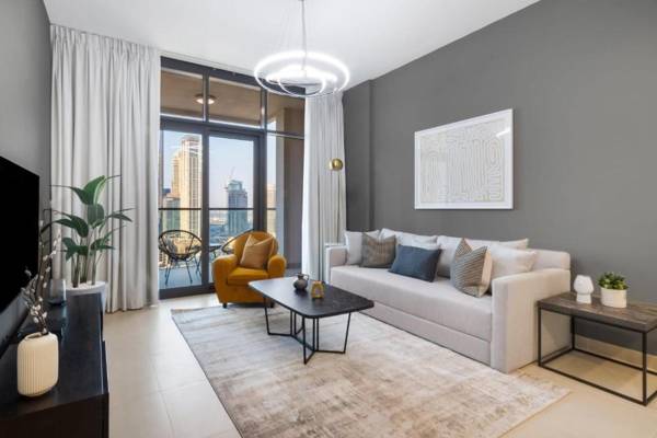 Burj Khalifa view large 2BDR in new tower