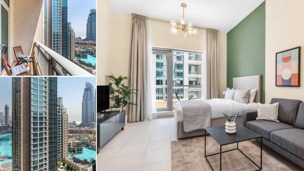 Lovely studio with Downtown view in Boulevard central