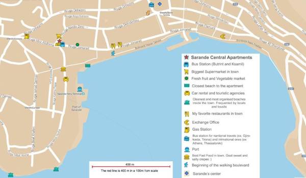 Sarande Central Apartments