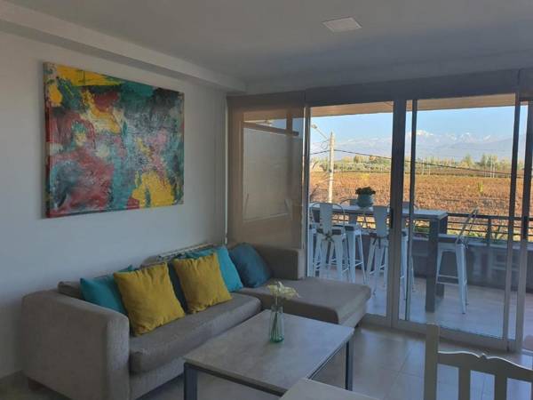 Increíble departamento en Luján de Cuyo imponente vista a la montaña y viñedos