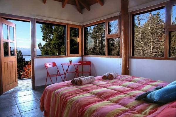 El Mononoambiente de Bariloche con vista al lago