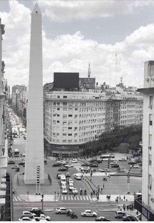 Vistas al Obelisco corazón de Buenos Aires