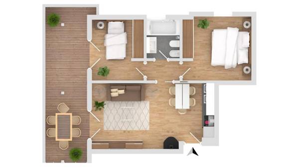 Apartment Torri di Seefeld