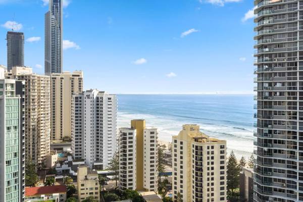 Q1 Amazing Ocean Views 22nd Level Heated Pools Sauna Gym Cinema