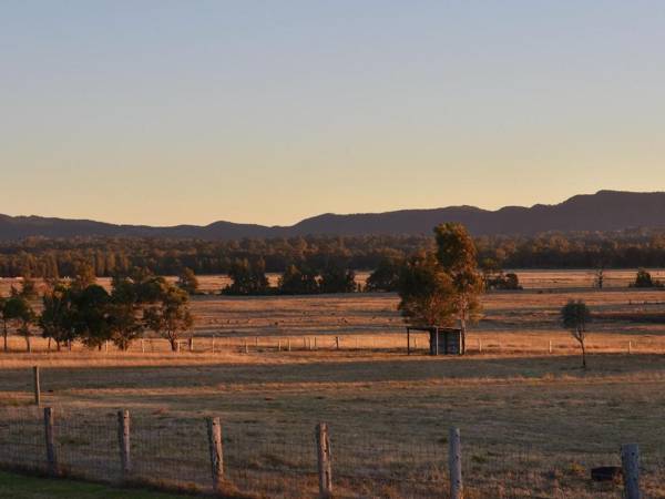 Clydesdale Cottage on Talga with real Clydesdale Horses
