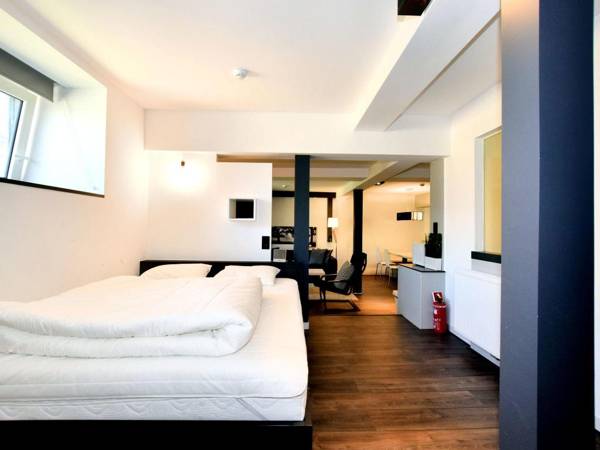 Modern and comfortably furnished apartment in a former coach house