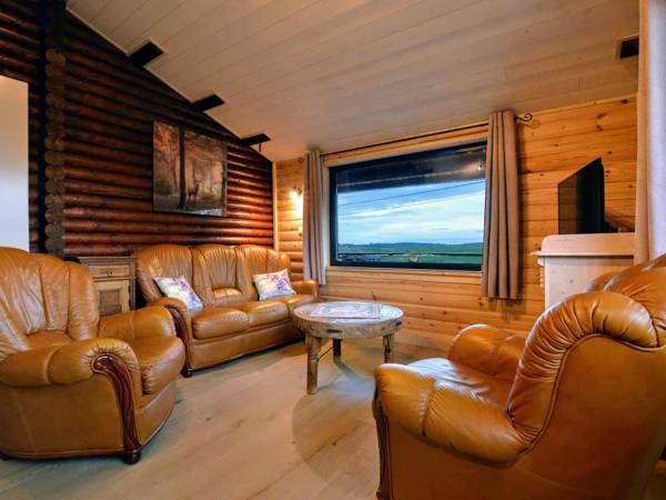 Traditional and very cosy chalet in the Ardens large garden and panoramic view