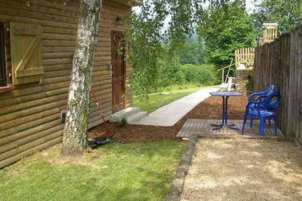 The charm of a wooden chalet with a magnificent view not far from Spa