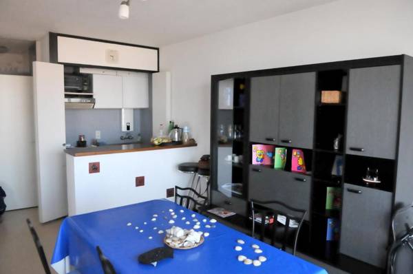 One bedroom appartement with sea view and balcony at Nieuport 1 km away from the beach