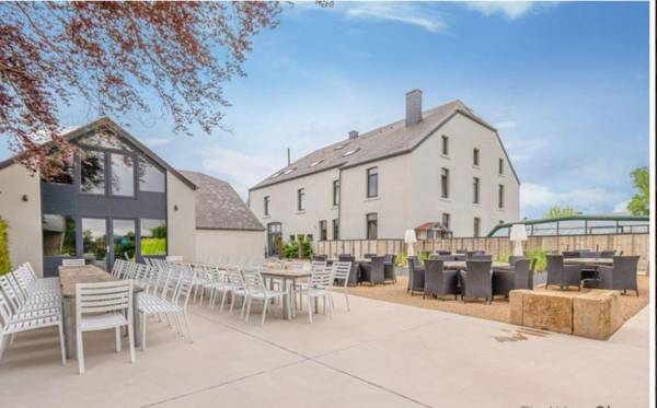 17 bedrooms villa with private pool enclosed garden and wifi at Florenville