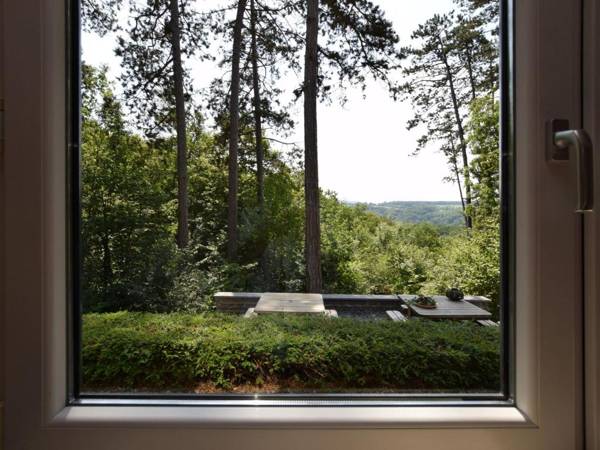 Beautiful modern house with stunning views hot tub and sauna in green surroundings