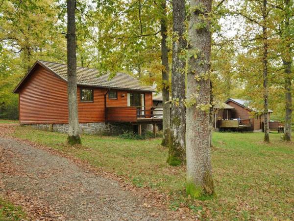Cozy wooden chalet with deck just 15 km. from Durbuy