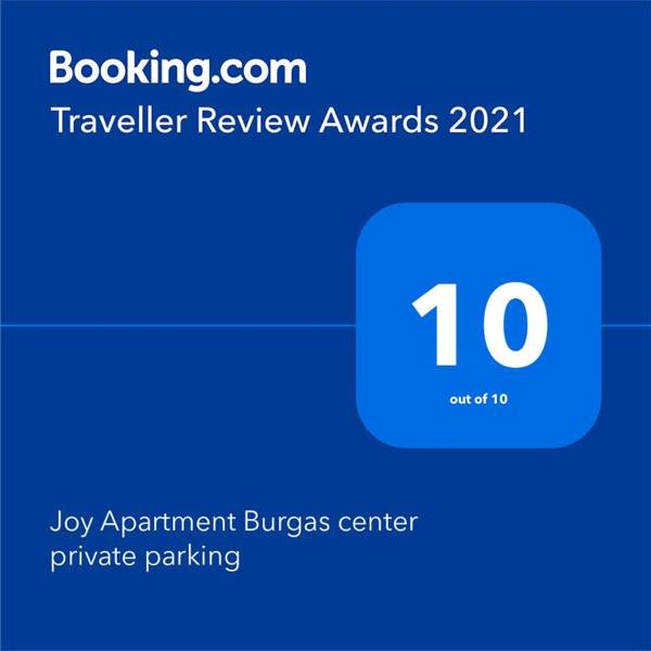 JOY APARTMENT BURGAS CENTER PRIVATE PARKING