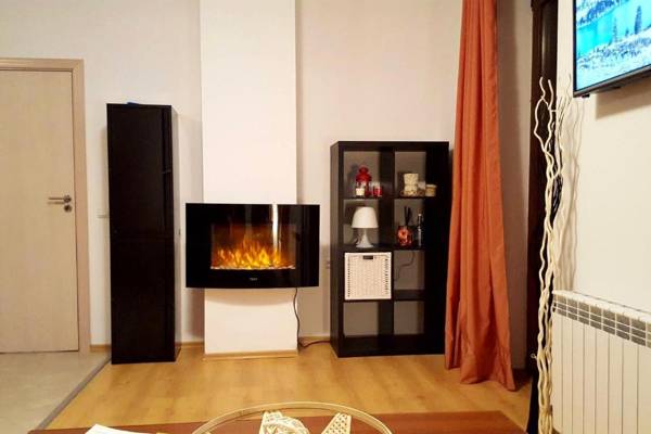 One bedroom appartement at Bansko 100 m away from the slopes with furnished balcony and wifi