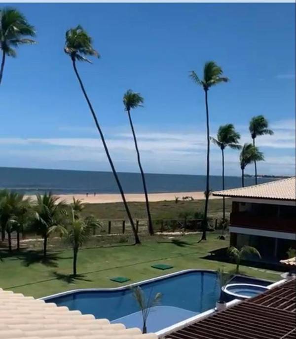 Lindo Village Beira Mar na praia Itacimirim