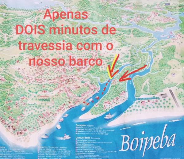 Casinha Amarela Chales Boipeba