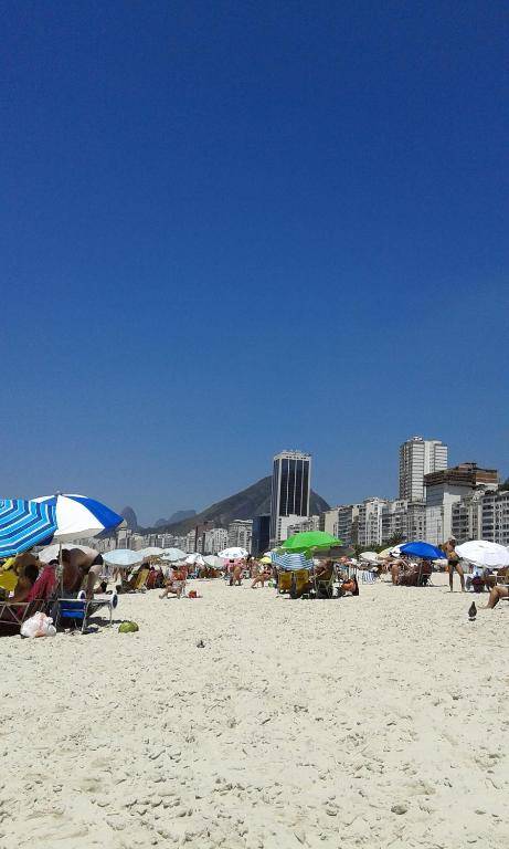 Copacabana uma quadra da praia