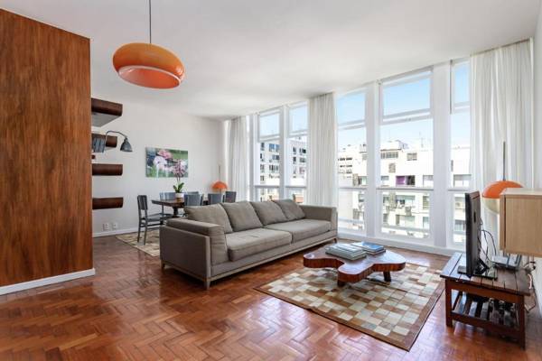 Unhotel - Apartamento Design Ipanema 2 suites - Perto da praia