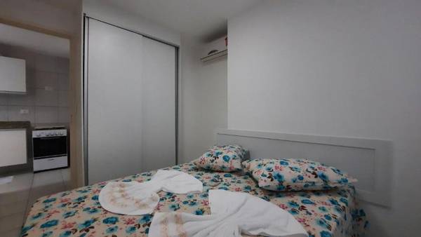 Apartamento 1 dormitório no Edifício Manhattan home service 804