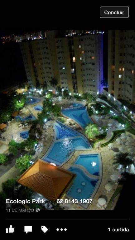 Ecologic Park ap 2 quartos para 7 pessoas 1park aquático 10 piscinas termais