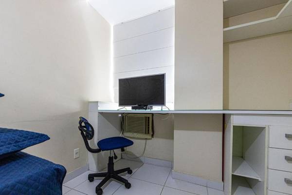 Workspace - NOVO Apto a 3min da praia com lazer no Recreio RJ