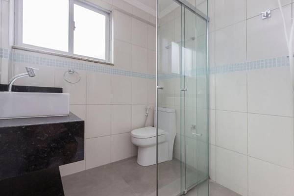 Solar de Bombinhas 202 - Apto na Quadra do Mar - Roupa de Cama & Toalhas de banho - Excelente custo-benefício