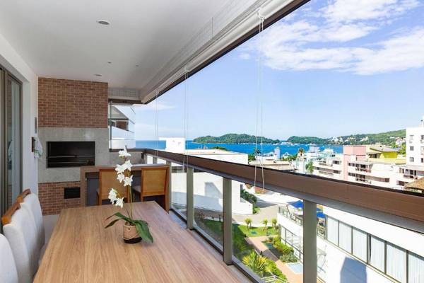 Punta Blu 102-3 - Condomínio Luxuoso com vista para o mar - Piscina - Sauna - Jacuzzi - Quadra poliesportiva - Portaria 24hs
