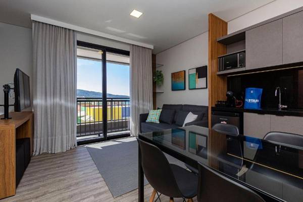 AION 302 - Apartamento Vista Para o Mar - Piscina Climatizada - Academia