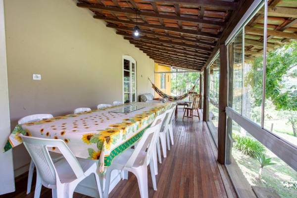 Chácara c piscina churrasqueira e Wi-Fi em Ibiúna