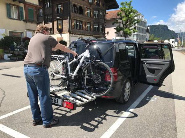 Ferienwohnung Laax mit Traumblick großem Balkon und Terrasse